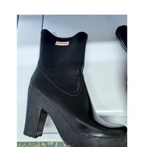 "HUNTER" RARE, VINTAGE, Boot, Sexy Farmgirl, Cowgirl, Rodeo, Rubber,Waterproof,8